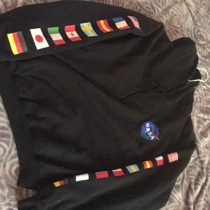 NASA multi flag hoodie